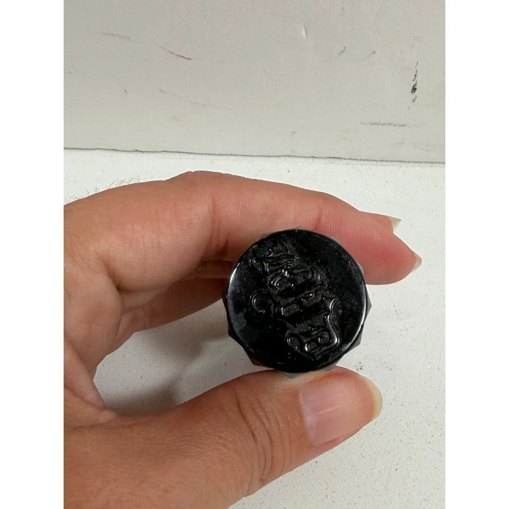 Kat Von D Studded Kiss Lipstick NaYeon Gunmetal Black Shimmer 3.0g Italy‎